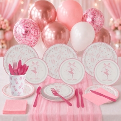 Tulle Ballerina Deluxe Party Pack for 8